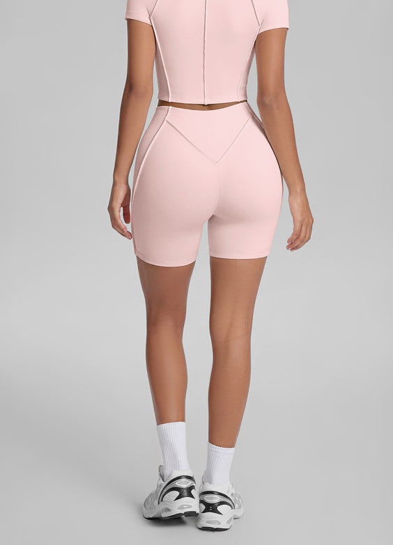 Contour Stitch Micro Shorts