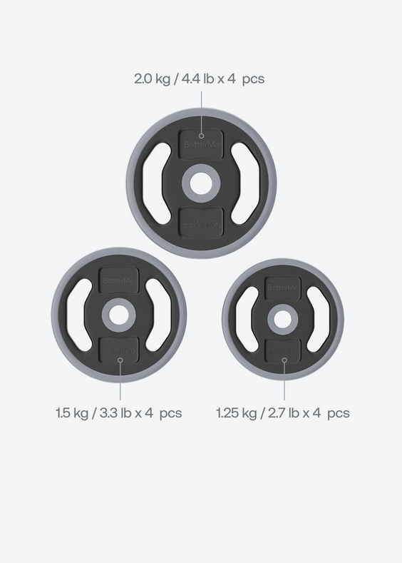 Adjustable Home Weight Set | Up to 44 LB