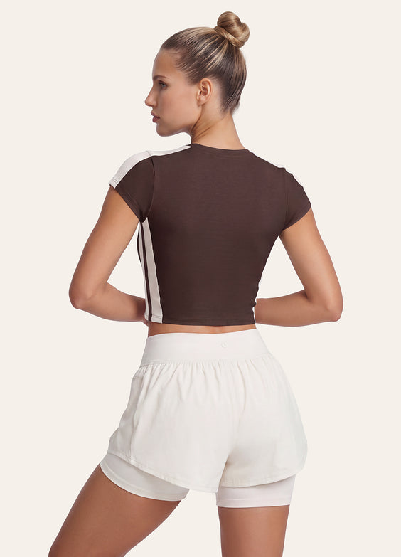 Athletics Graphic Cropped Tee