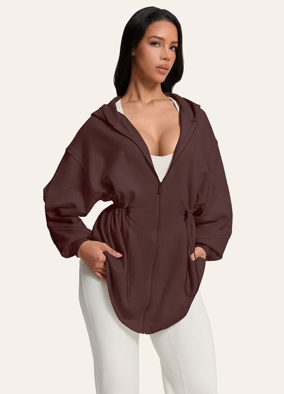 Sudadera con capucha cordón Pilates Princess