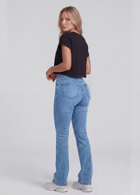 High Waisted Flare Jeans