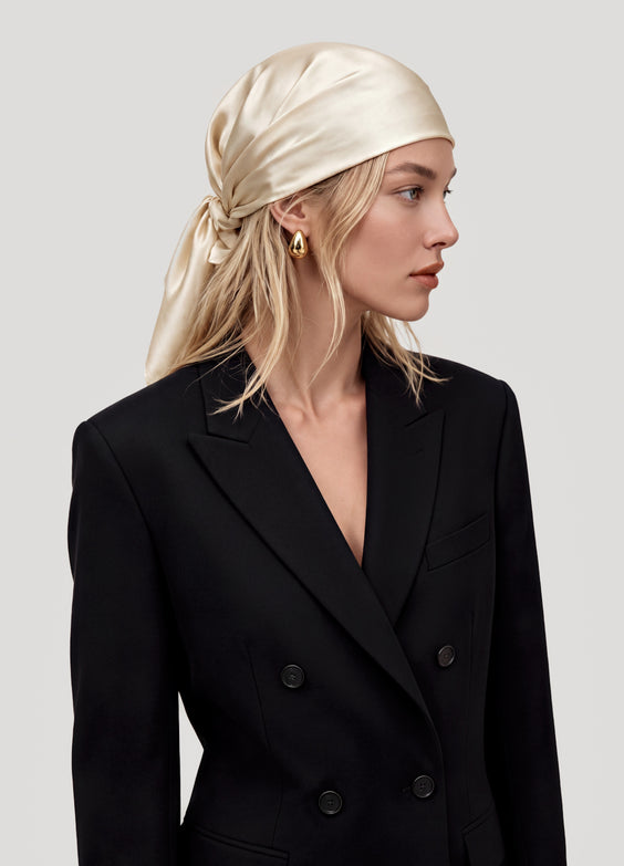 Satin Square Headscarf