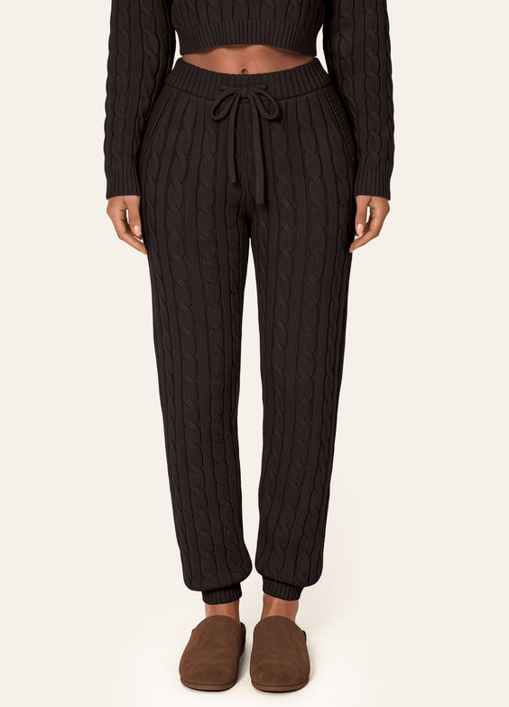 Cable Knit Pants