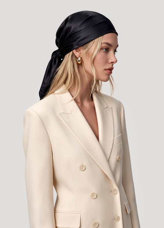 Satin Square Headscarf