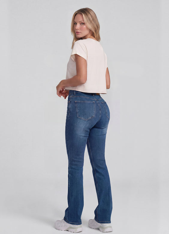 High Waisted Flare Jeans