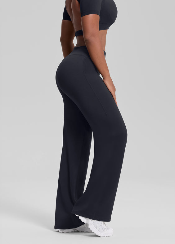 Straight Leg Flowy Stretchy Soft Sweat-Wicking Bottoms