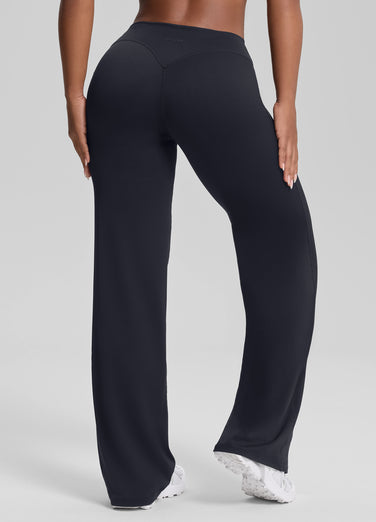 Straight Leg Flowy Stretchy Soft Sweat-Wicking Bottoms
