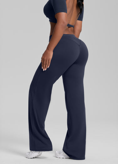 Straight Leg Flowy Stretchy Soft Sweat-Wicking Bottoms