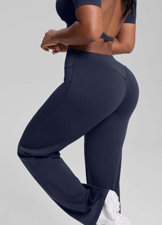 Straight Leg Flowy Stretchy Soft Sweat-Wicking Bottoms