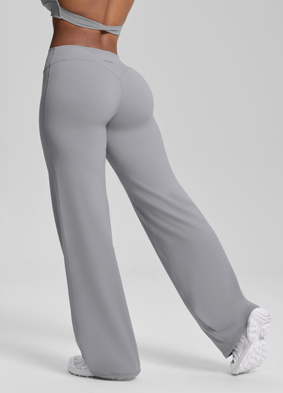 Straight Leg Flowy Stretchy Soft Sweat-Wicking Bottoms
