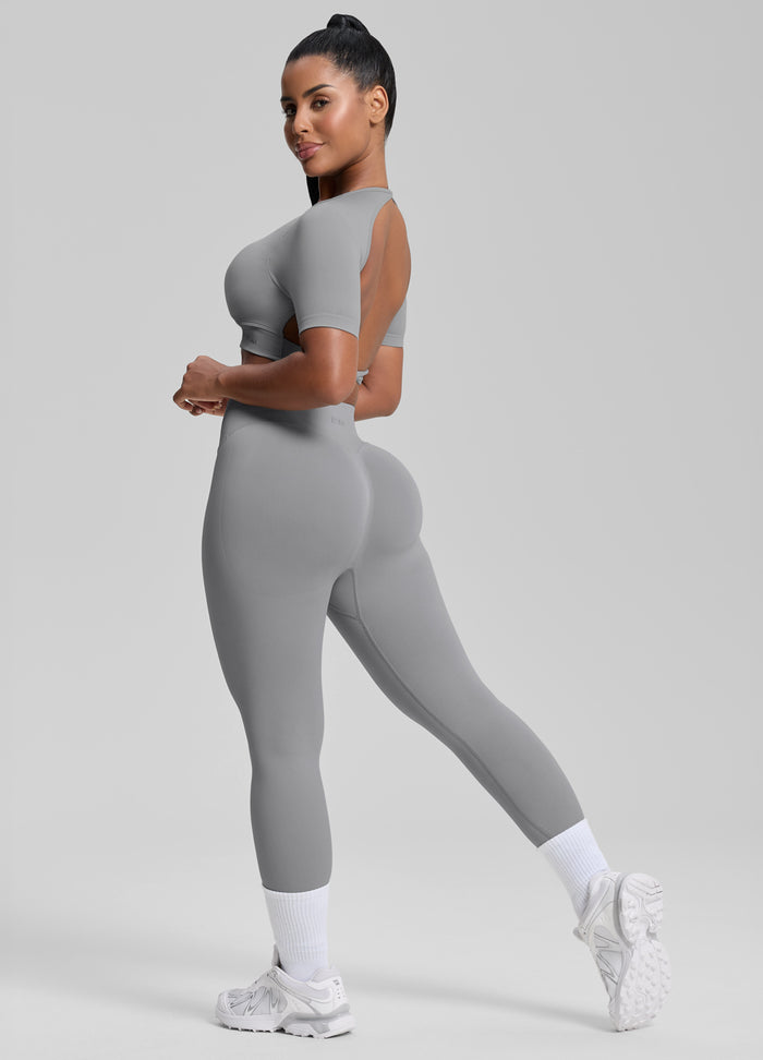 Ultrasculpt Leggings Modellanti a Vita Alta per il Controllo della Pancia e il Sollevamento dei Glutei