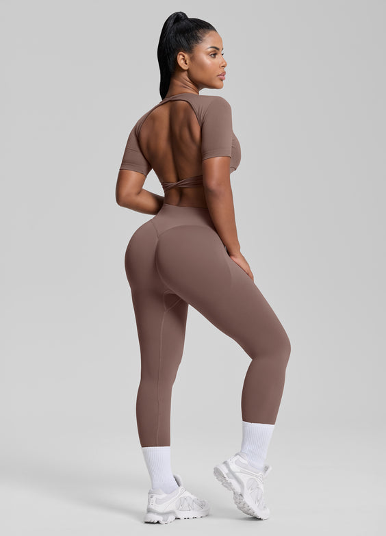 Ultrasculpt High Waisted Butt Lifting Tummy Control Shaping Training Leggings