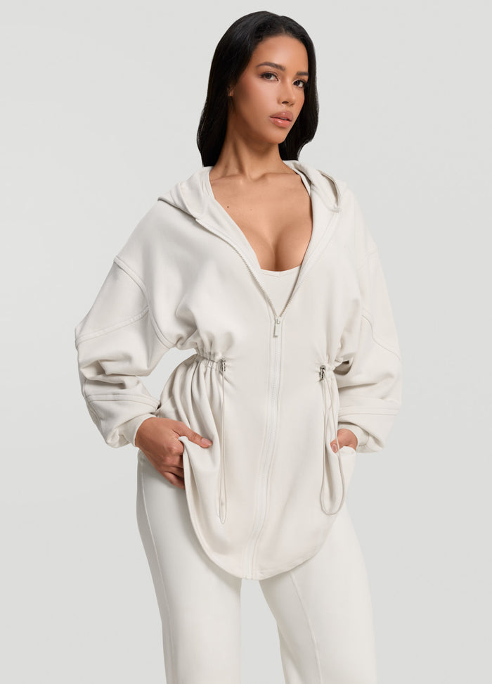 Sweat à capuche Pilates Princess avec cordon de serrage