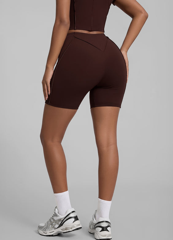 Contour Stitch Micro Shorts