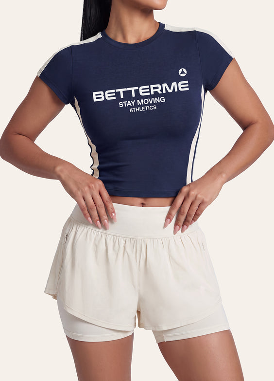 Athletics Graphic Cropped Tee