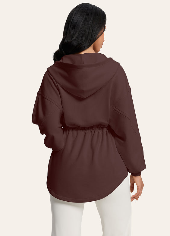 Sudadera con capucha cordón Pilates Princess