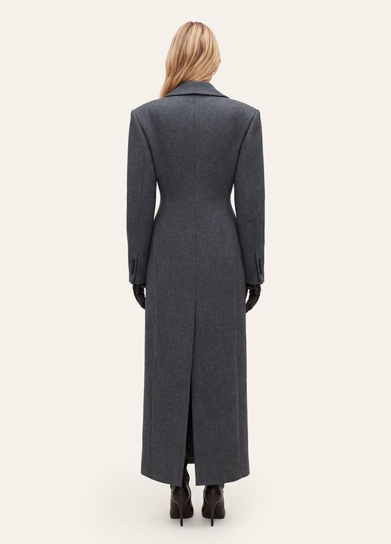 Tailored Wool Maxi Coat