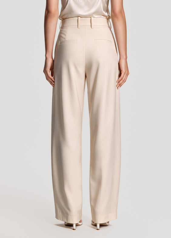 Mid Rise Wide-Leg Pants