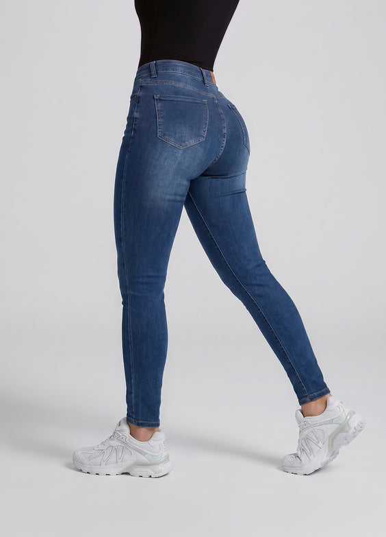 High Waisted Skinny Jeans