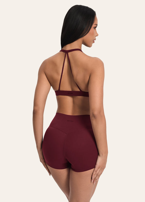 High-Waisted Micro Shorts