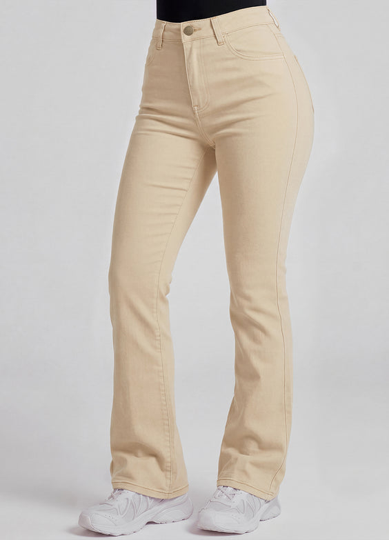 High Waisted Flare Jeans
