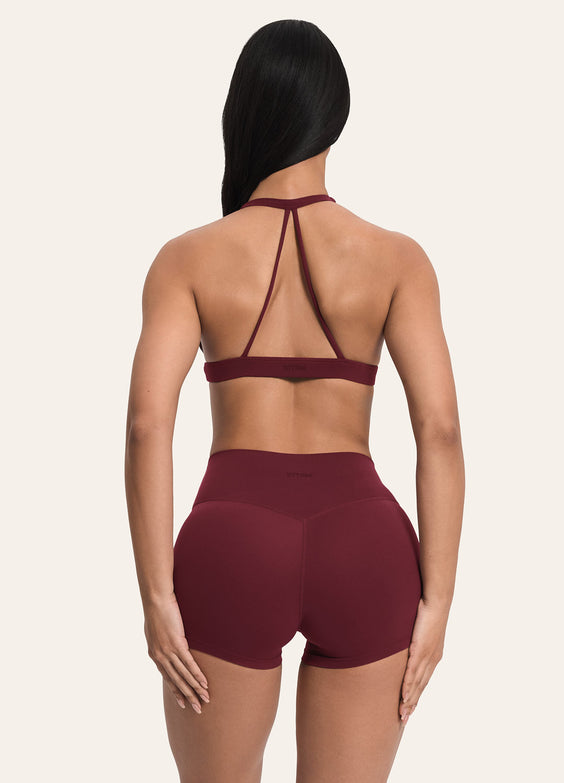 Plunge Neck Bra Top