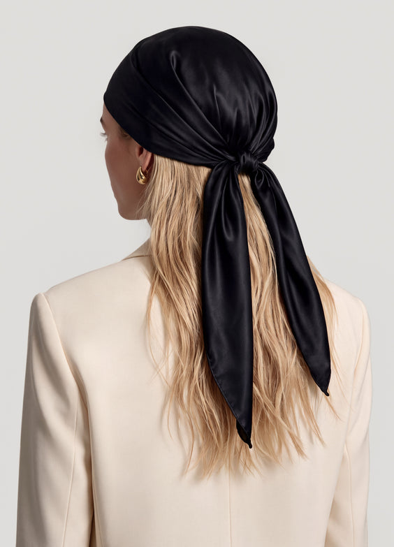 Satin Square Headscarf