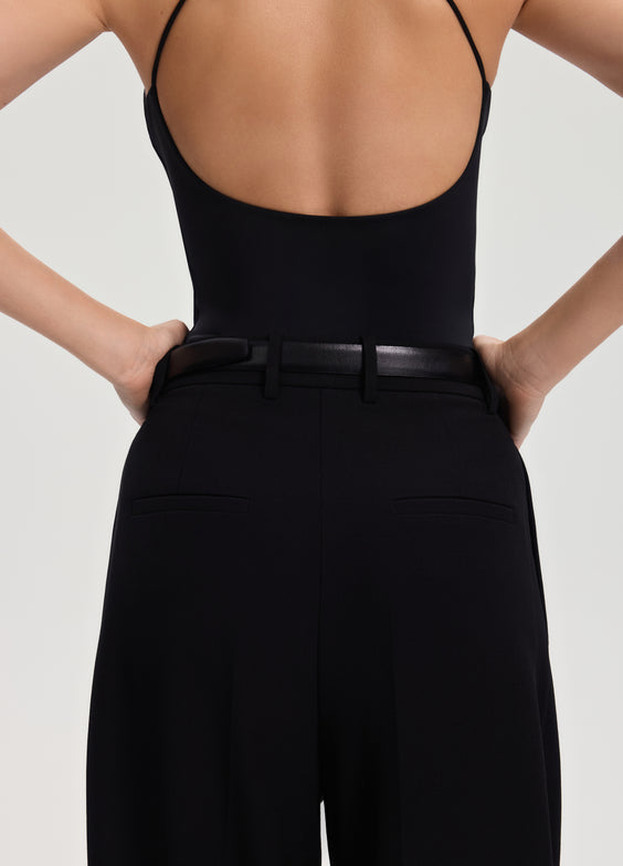 Leather Buckle Belt