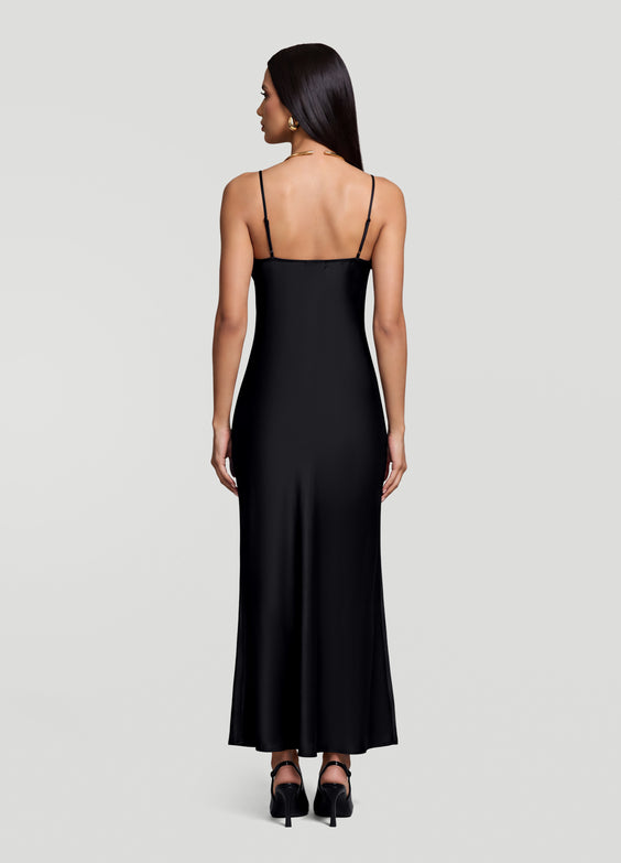 Satin Slip Maxi Dress