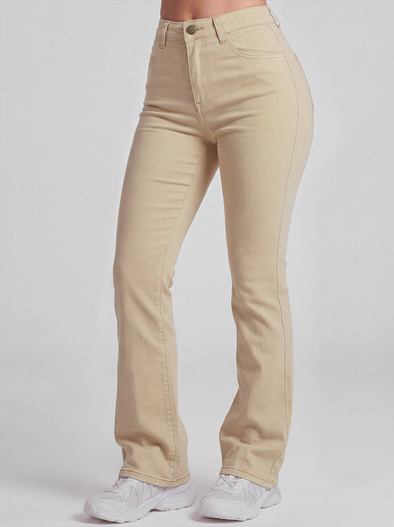 High Waisted Flare Jeans