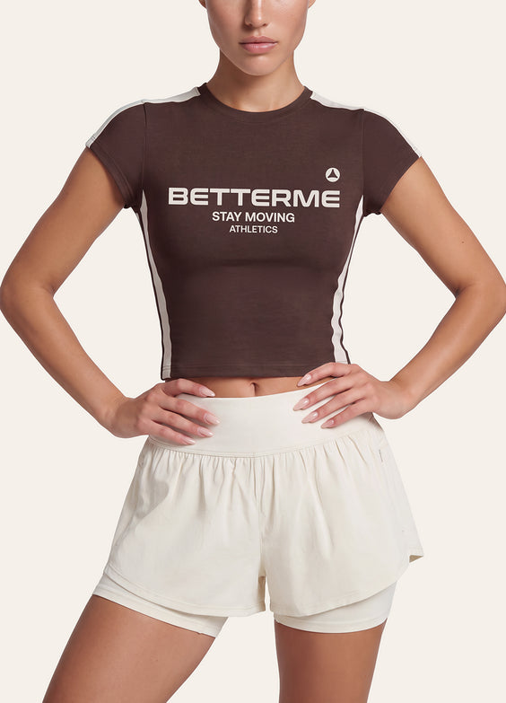 Athletics Graphic Cropped Tee