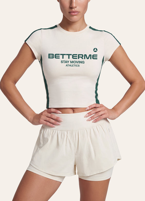Athletics Graphic Cropped Tee
