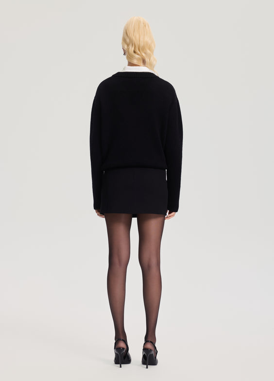 V-Neck Wool Sweater