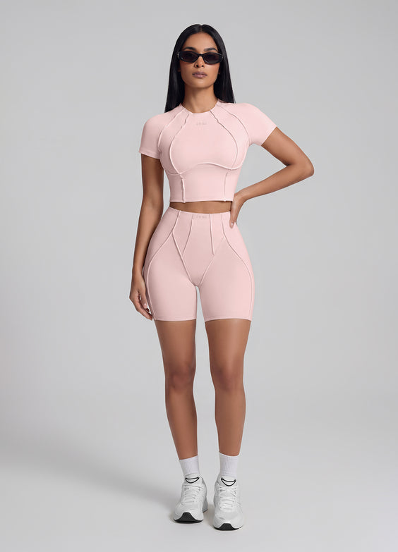 Contour Stitch Micro Shorts