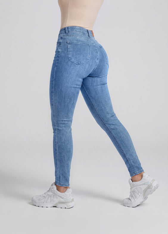 High Waisted Skinny Jeans