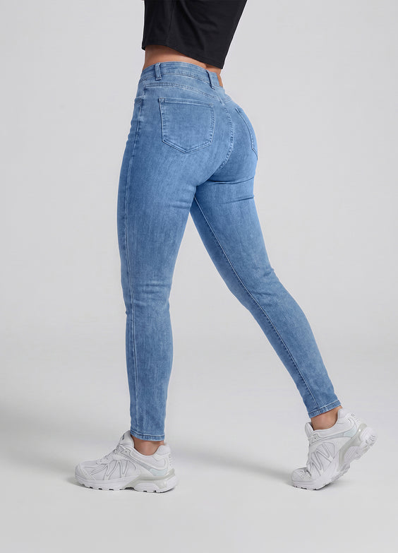 High Waisted Skinny Jeans
