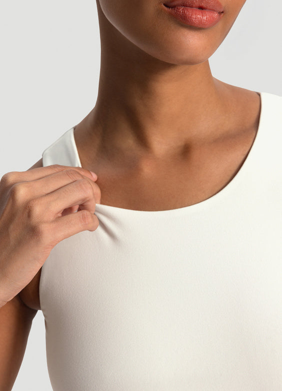High Neck Cropped Tank Top