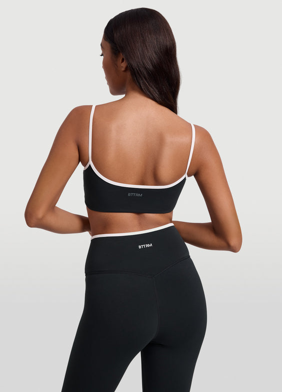 Contrast Scoop Top