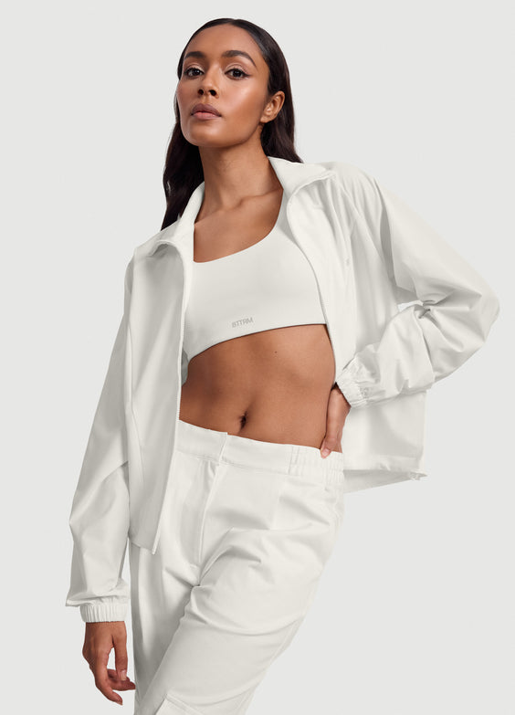 Funnel-Neck Jacket