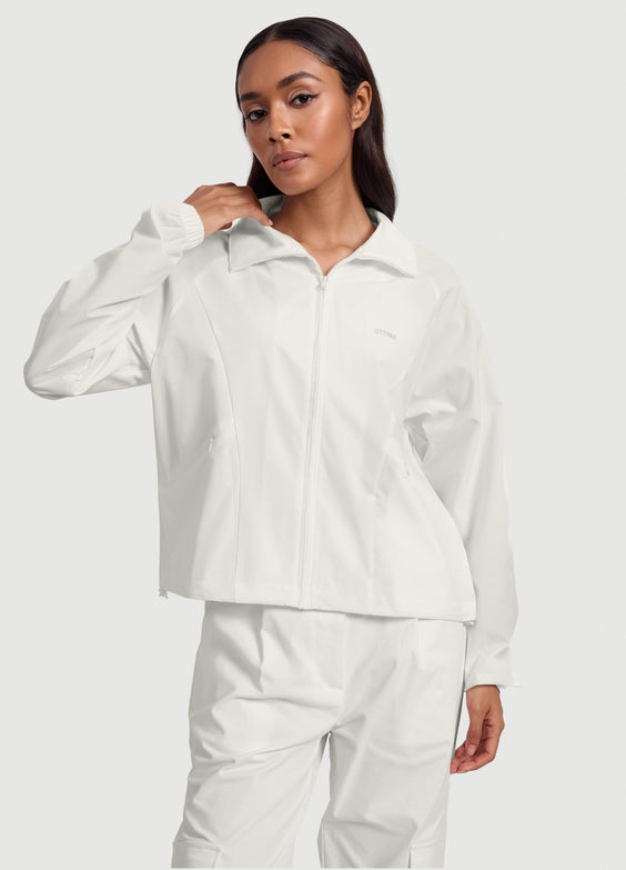 Funnel-Neck Jacket