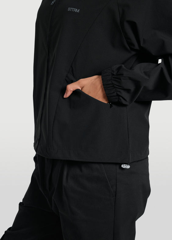 Funnel-Neck Jacket
