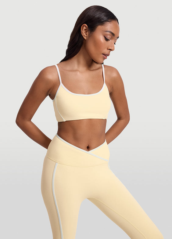 Contrast Scoop Top