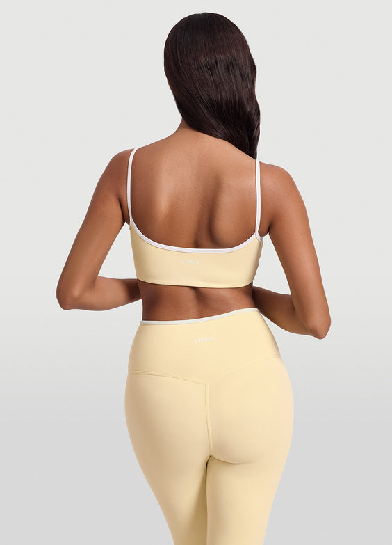 Contrast Scoop Top