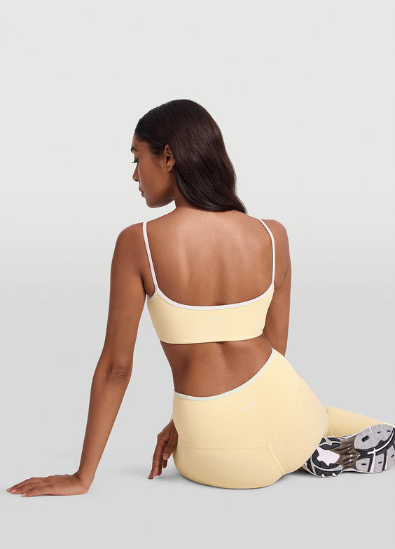 Contrast Scoop Top