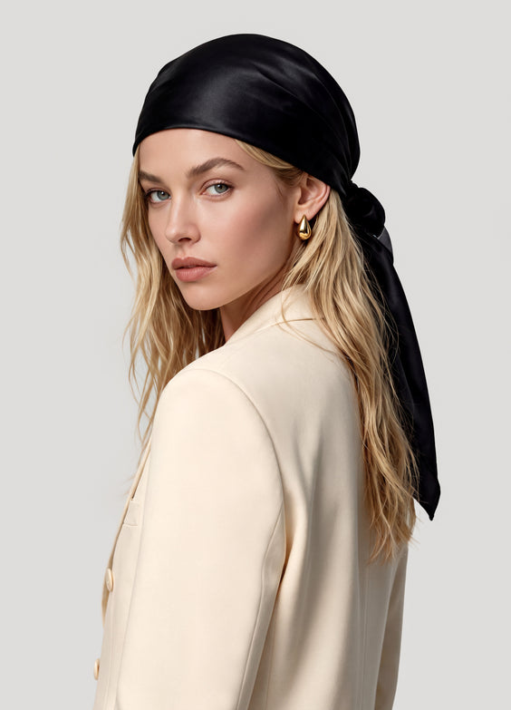 Satin Square Headscarf