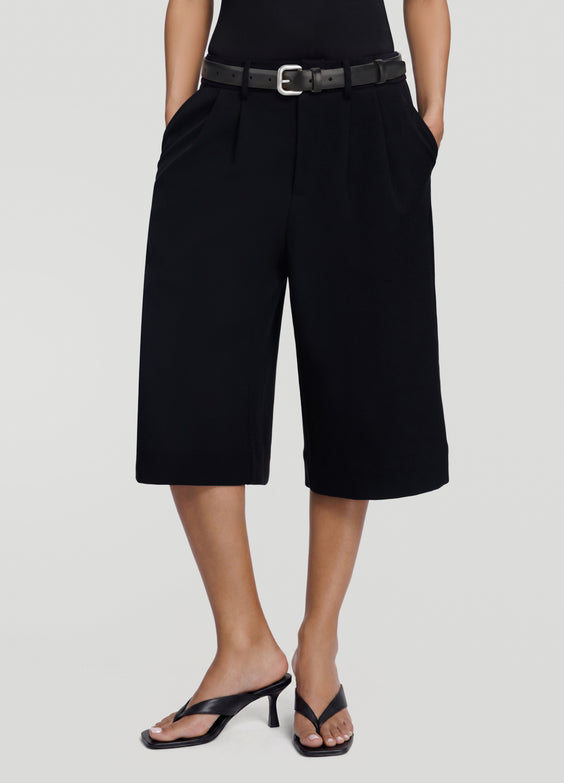 Low-Rise Bermuda Shorts