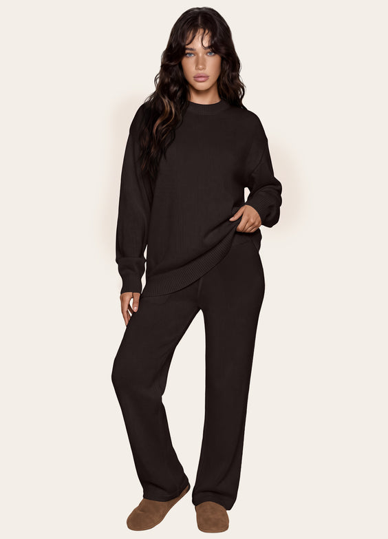 Everyday Crew Neck Knit Sweater