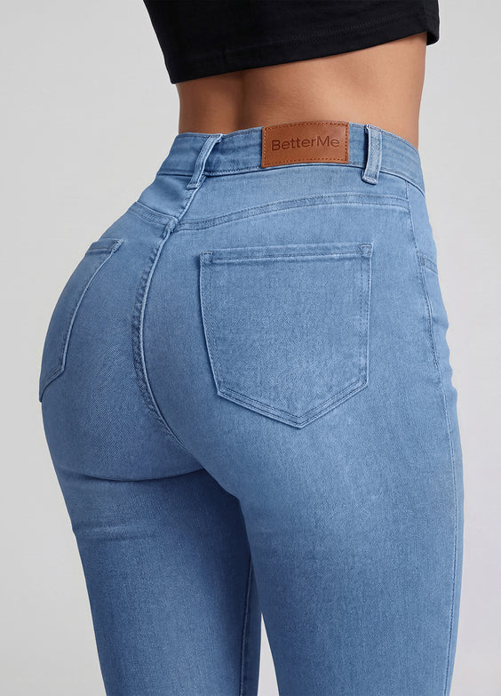 High Waisted Skinny Jeans