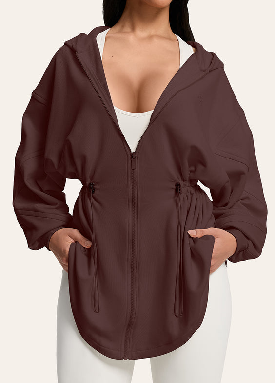 Sudadera con capucha cordón Pilates Princess