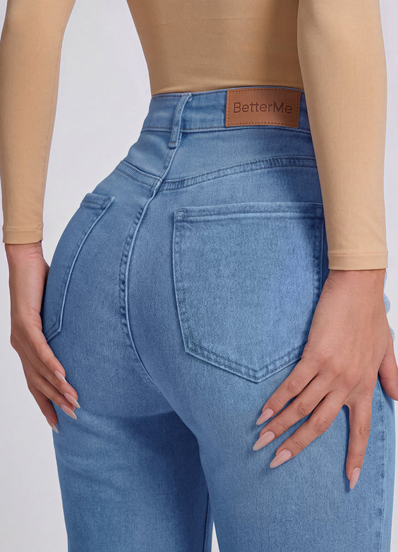 High Waisted Flare Jeans